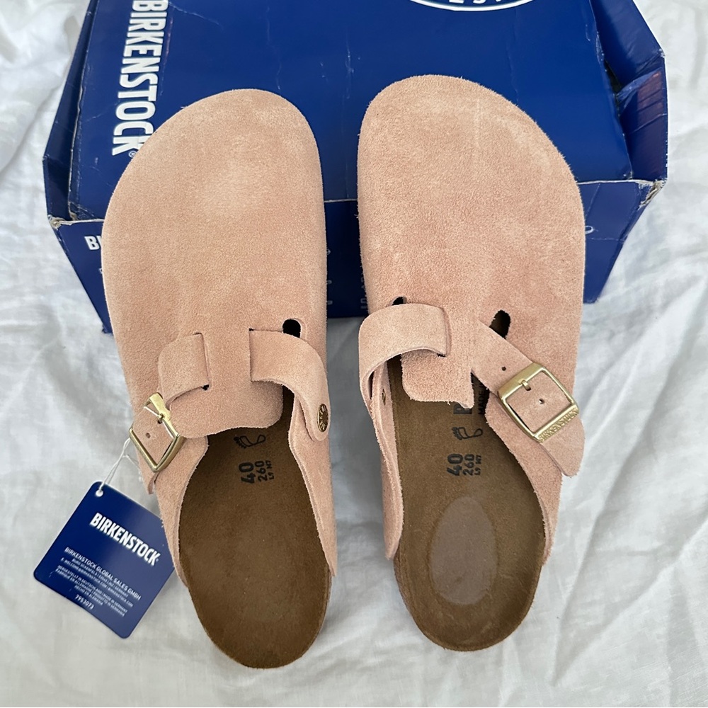 Pink Birkenstock Boston